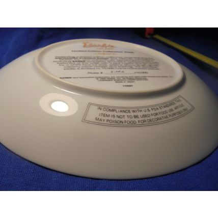 Limited Edition "ENCHANTED EVENING BARBIE" Collector Plate!! $18.00 Shipped!!