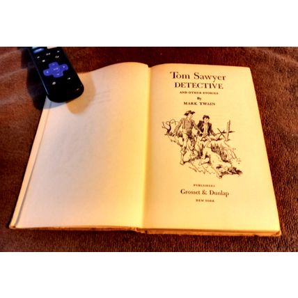 Tom Sawyer Detective And Other Stories By Mark Twain 1924 Great Shape
