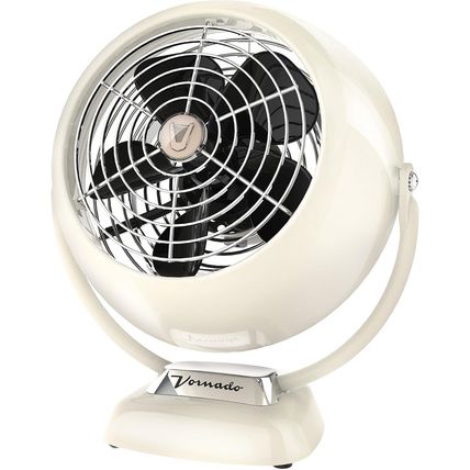 Vornado VFAN™ Jr. Vintage Fan, Small Metal Retro Air Circulator for Cooling & Dé