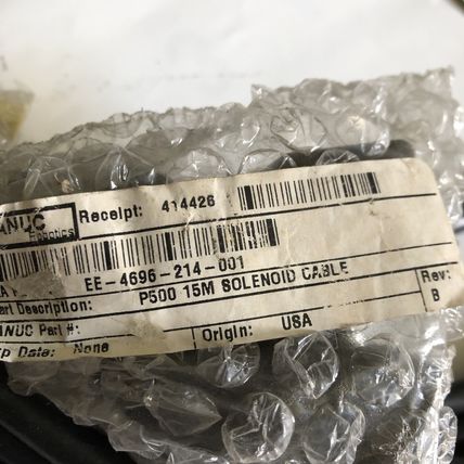 NEW FANUC EE-4696-214-001, PO# 439998 CABLE,5610B2002,LL49185,p500 15m Cable,Eh