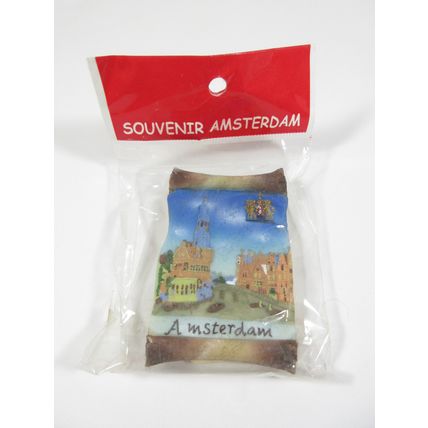 Holland Amsterdam Fridge Magnet Refrigerator Resin Scene Travel Souvenir