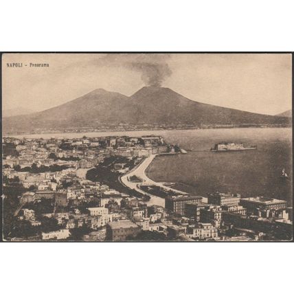Panorama, Napoli, c.1910 - Ragozino Cartolina