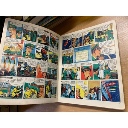1ST ISSUE!! 1951 "EAGLE ANNUAL NUMBER 1" DAN DARE ILLUSTRATED HARDBACK BOOK (P5)