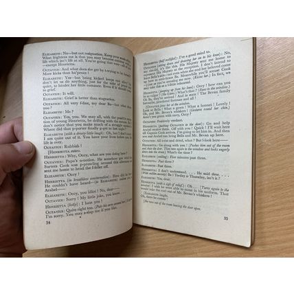 1956 RUDOLF BESIER "THE BARRETTS OF WIMPOLE STREET" DRAMA PLAY PB BOOK (P2)