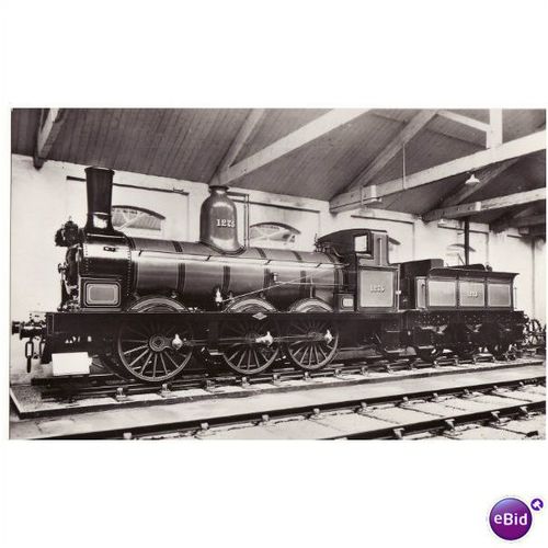 Railway RP Postcard NER Long Boiler 1275 YORK North Eastern 0-6-0 Loco