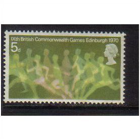 1970 GB 5D COMMONWEALTH GAMES MNH SG832