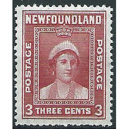Newfoundland 1941 SG278 3c Carmine Mounted Mint ....