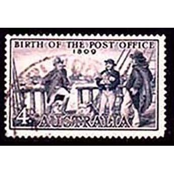 Australia 1959 Post Office 4d Used Stamp..