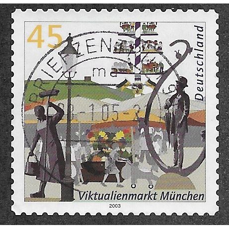 GER 2003 45c(S/A) 'GERMAN CITIES -MUNICH' FINE USED (EBID 53-518)
