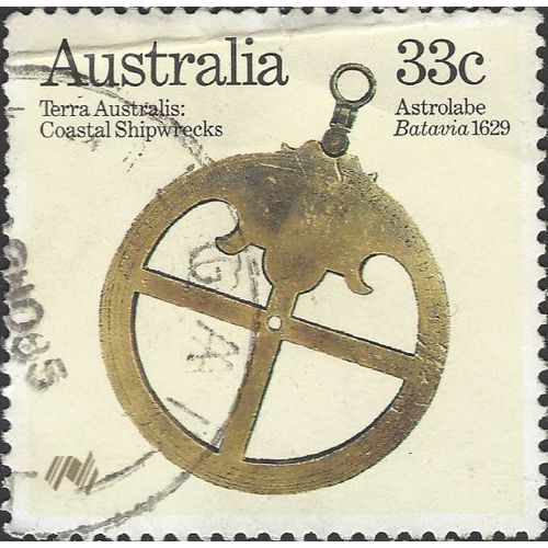 AUSTRALIA, Astrolabe, yellow 1985, 33c, #4
