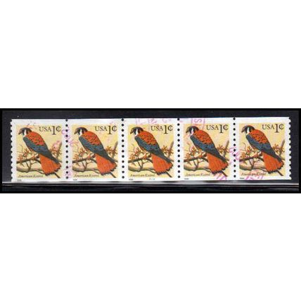 Used 3044a 1c American Kestrel Very Fine PNC 4444/5 YMCB Type II LD PA3652
