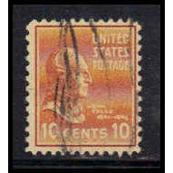 Used 815 10c John Tyler Fine W3822
