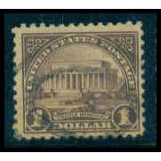 Used 571 $1 Lincoln Memorial Fine M09790
