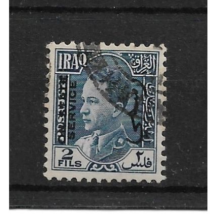 Iraq.O191 2f King Ghazi I (Blue).Fine Used.Nov21