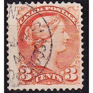 KANADA CANADA [1870] MiNr 0028 c A ( O/used ) [03] schön