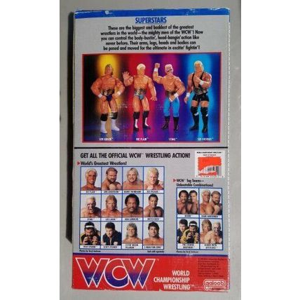 wcw wwf ljn hasbro galoob wrestling superstars 12" lex luger wrestling figure