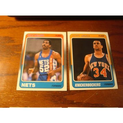1988 Fleer Basketball, 9-Cards Different, EDDIE JOHNSON/CAGE, ++
