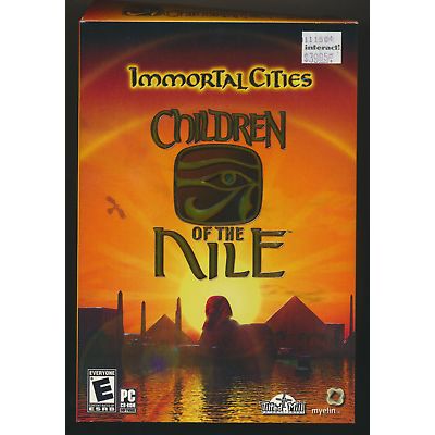 Immortal Cities: Children of the Nile, City Building/RTS PC Game on CD From 2004