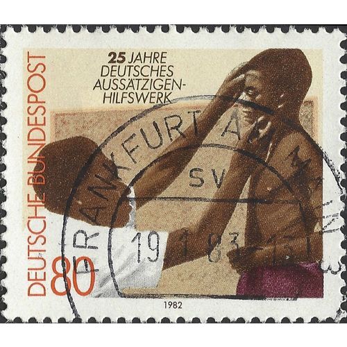 GERMANY, German Lepers' Welfare Organisation, brown 1982, 80pf, #2