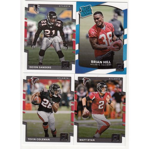 2017 Donruss Football Atlanta Falcons team set -12 NFL cards- Factory Fresh!