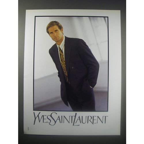 1990 Yves Saint Laurent Fashion Ad