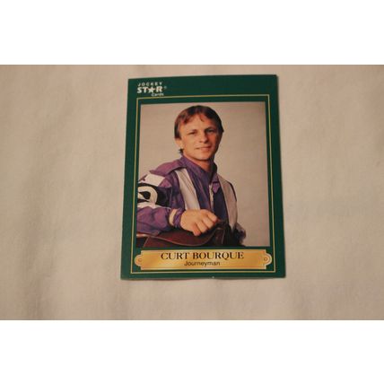 Curt Bourque 1991 Jockey Star NO. 47