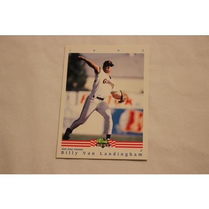 Billy Van Landingham 1992 Classic Best NO. 251