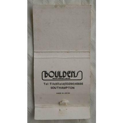 Matchbook Conmid 25 1955-1980