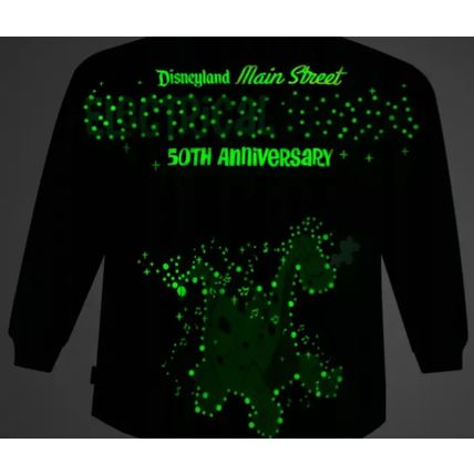 DISNEYLAND ELECTRICAL PARADE 50TH ANNIVERSARY SPIRIT JERSEY~NEW~ADULT~GLOWS SM