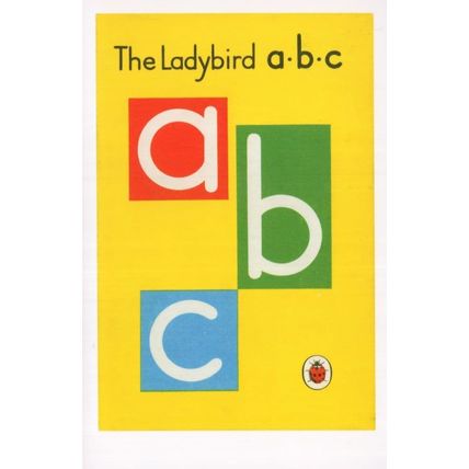 The Ladybird ABC Learn The Alphabet Childrens Book Postcard