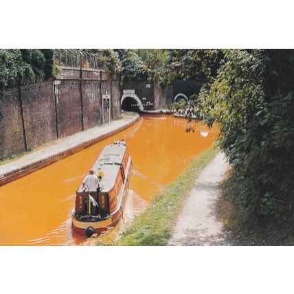 Harecastle Tunnel Trent & Mersey Canal Ship Postcard