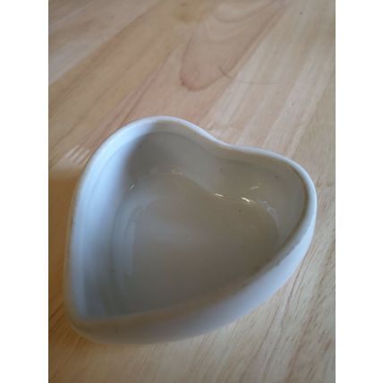 Heart Shaped Trinket Box Love Birds