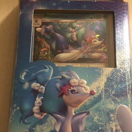 New Pokemon Holo Primarina Bright Tide Theme Deck - 60 Cards + 1 Coin