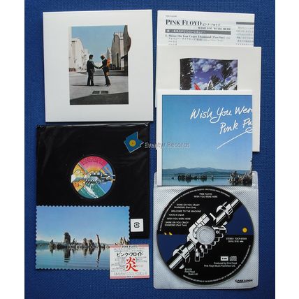 Pink Floyd Wish You Were Here Jap. Ltd Papersleeve Used CD Prog Psych UK