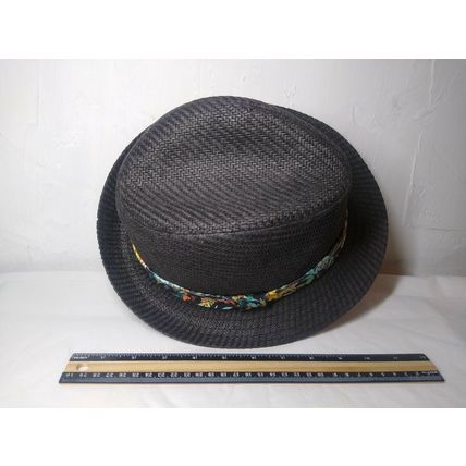 Fedora Style Classy Hat! Gentleman's Hat! Tropical Flowers on band - Fast Ship!