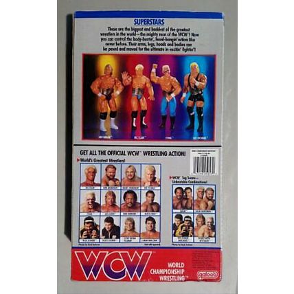 wcw wwf ljn hasbro galoob wrestling superstars 12" sid vicious wrestling figure