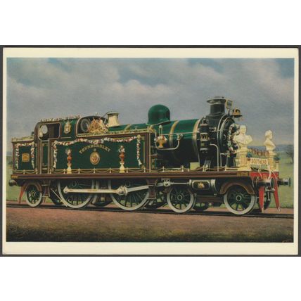 London, Tilbury & Southend Railway Locomotive No 80 - NRM Postcard