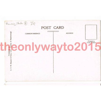 Abbey Grounds, Reading, Berkshire, Dennis Postcard