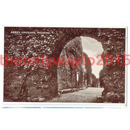 Abbey Grounds, Reading, Berkshire, Dennis Postcard