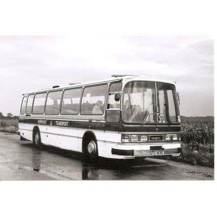 Black & White Photograph of Newport Corporation Transport - UTX 463S