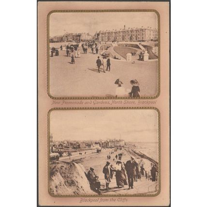 North Shore, Blackpool, Lancashire, c.1905-10 - Coppock Postcard