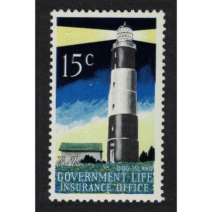New Zealand Dog Island Lighthouse 1969 MNH SG#L62