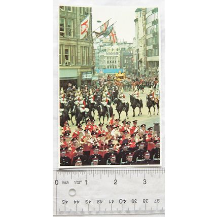 old postcard Jubilee Day, The Queen Rides in State
