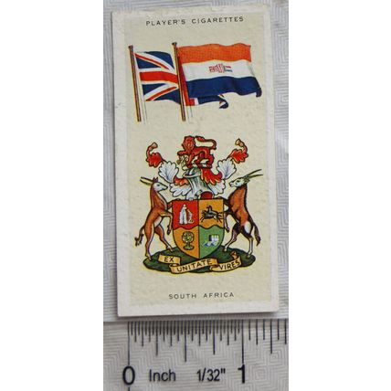 1936 Players National Flags & Arms No. 39 South Africa