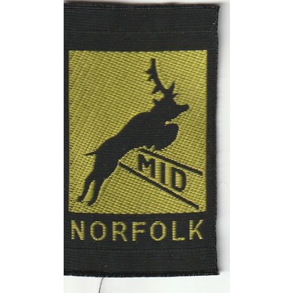 Scout Badge UK - Mid Norfolk - Ribbon (BY15)
