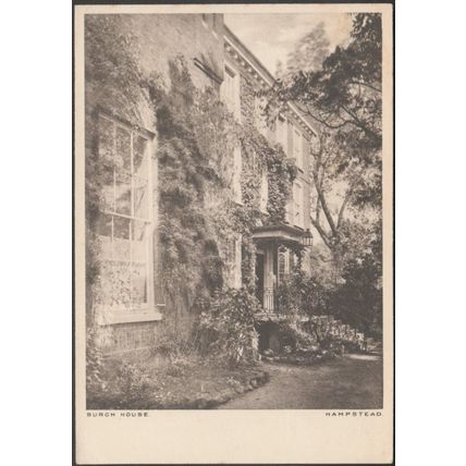 Burgh House, Hampstead, London, c.1902 - Postcard