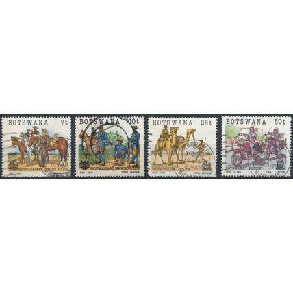 Centenary of Police - Botswana 1985 - FH - SG 582/5