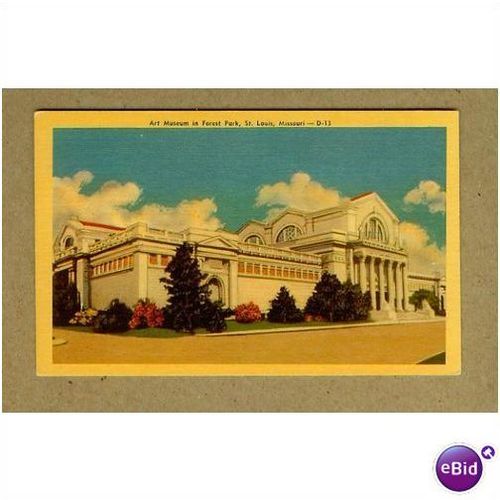 ART MUSEUM IN FOREST PARK, ST. LOUIS, MISSOURI