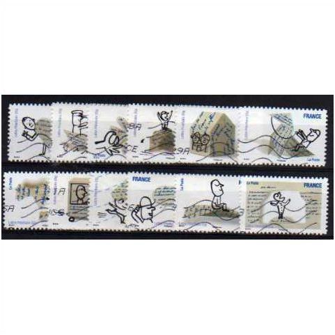 FRA 2010 SET ( SOURITE) (12v) FINE USED (EBID1608)