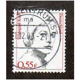 GER 2002 €0.55 'FAMOUS WOMEN- KNEF' FINE USED (EBID30-281)